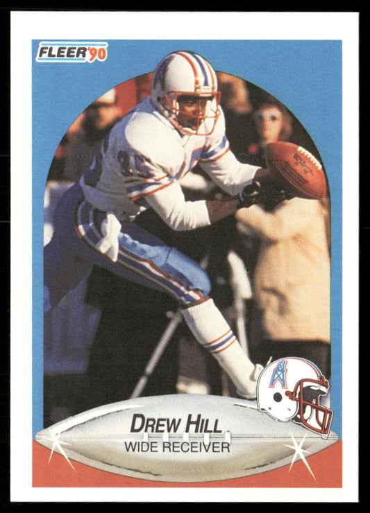 Drew Hill 1990 Fleer #130 Houston Oilers