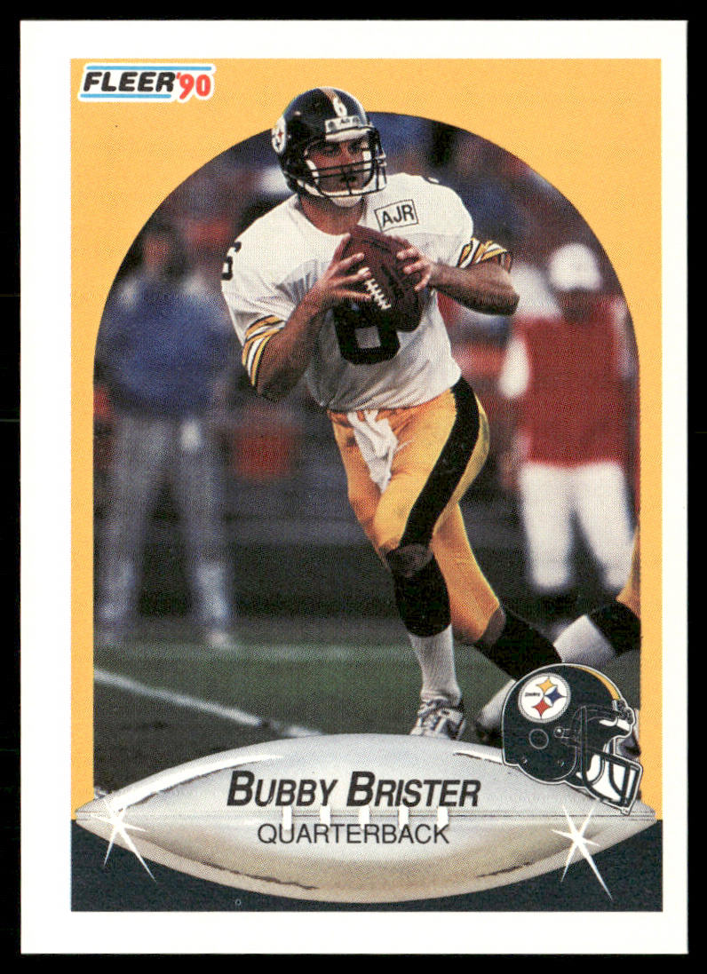 Bubby Brister 1990 Fleer #140 Pittsburgh Steelers
