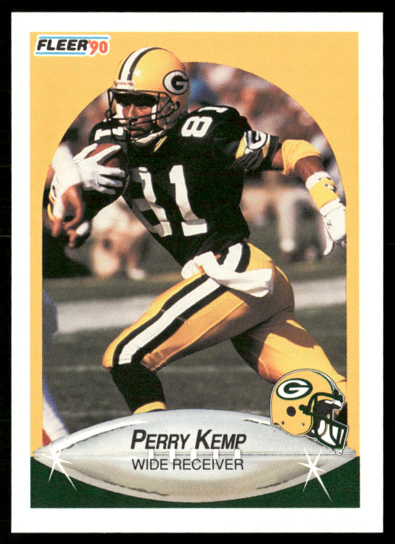 Perry Kemp 1990 Fleer #174 Green Bay Packers
