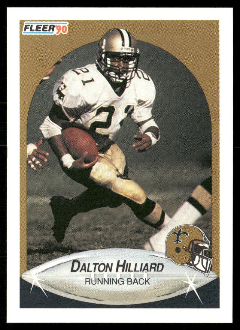 Dalton Hilliard 1990 Fleer #189 New Orleans Saints