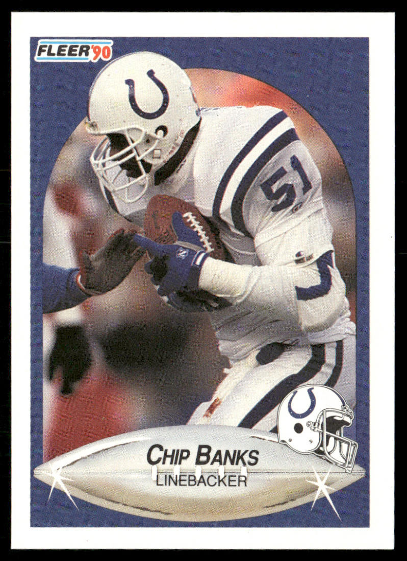 Chip Banks 1990 Fleer #226 Indianapolis Colts