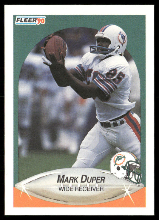 Mark Duper 1990 Fleer #239 Miami Dolphins