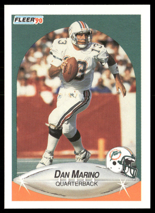 Dan Marino 1990 Fleer #244 Miami Dolphins