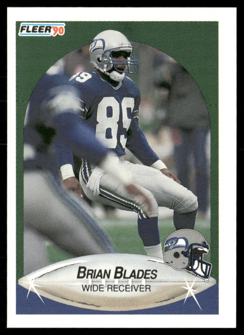 Brian Blades 1990 Fleer #263 Seattle Seahawks