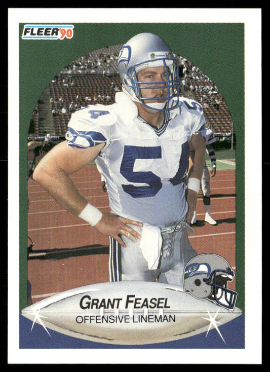 Grant Feasel 1990 Fleer #265 RC Seattle Seahawks