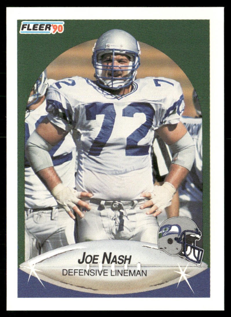 Joe Nash 1990 Fleer #271 Seattle Seahawks