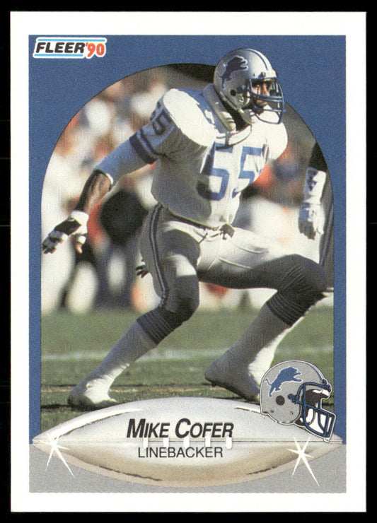 Mike Cofer 1990 Fleer #279 Detroit Lions