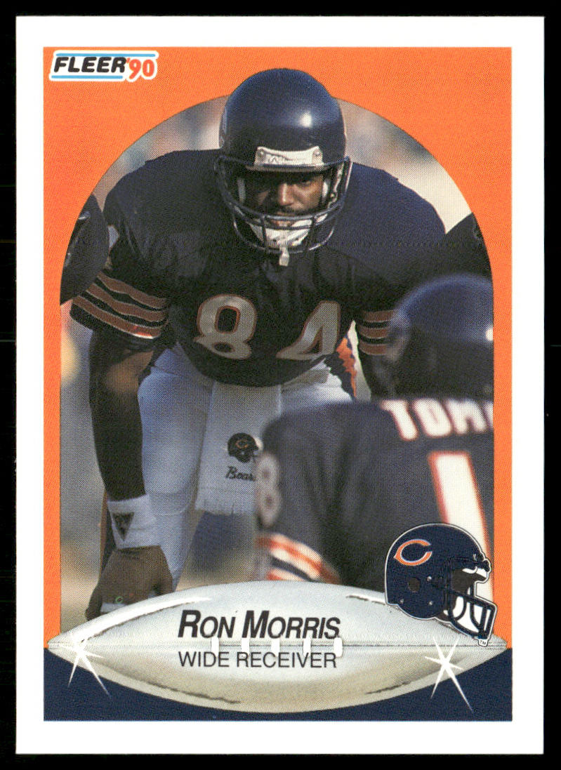 Ron Morris 1990 Fleer #297 Chicago Bears