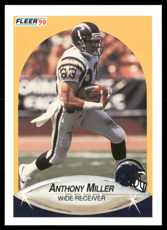 Anthony Miller 1990 Fleer #311 San Diego Chargers