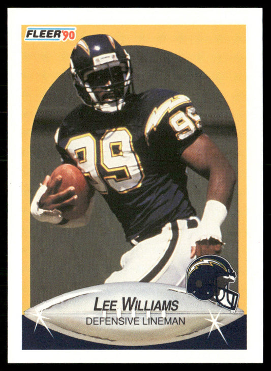 Lee Williams 1990 Fleer #316 San Diego Chargers