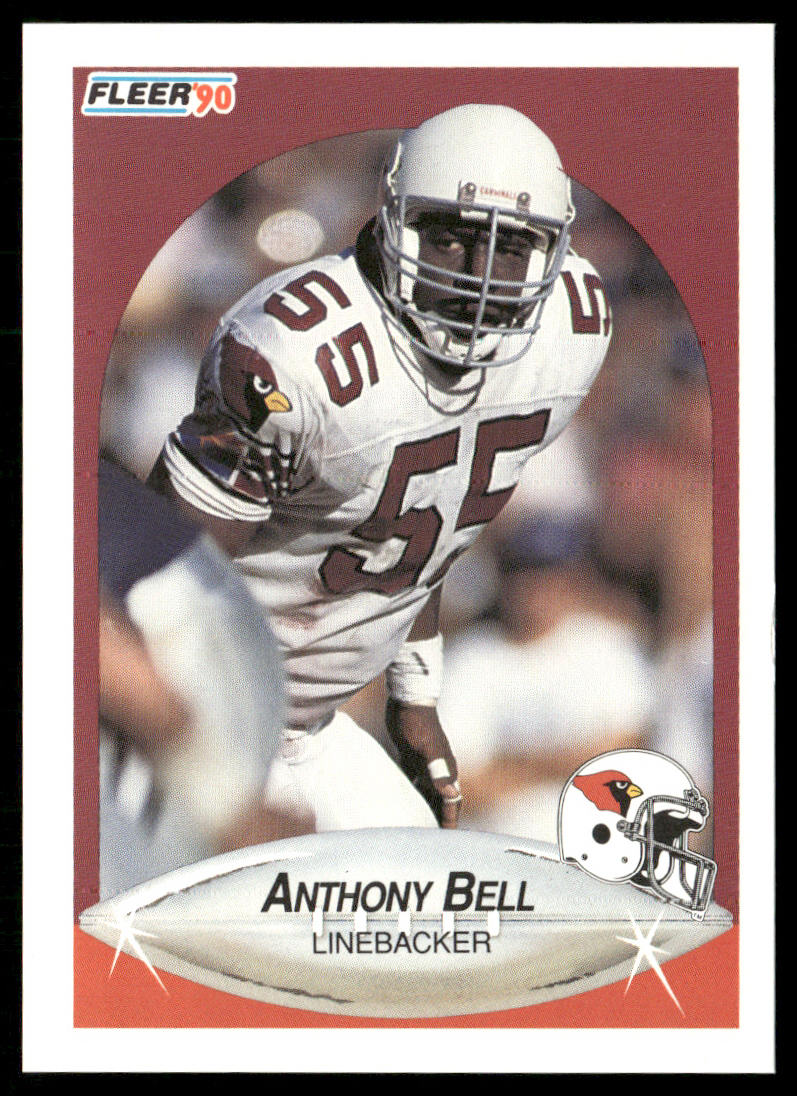 Anthony Bell 1990 Fleer #331 Phoenix Cardinals