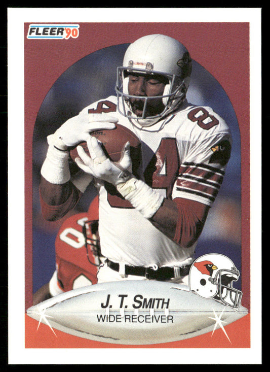 J.T. Smith 1990 Fleer #340 Phoenix Cardinals