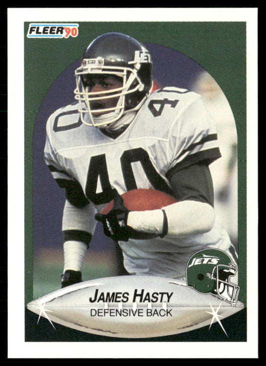 James Hasty 1990 Fleer #361 New York Jets