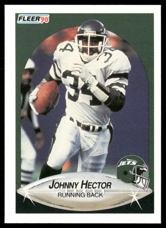 Johnny Hector 1990 Fleer #362 New York Jets