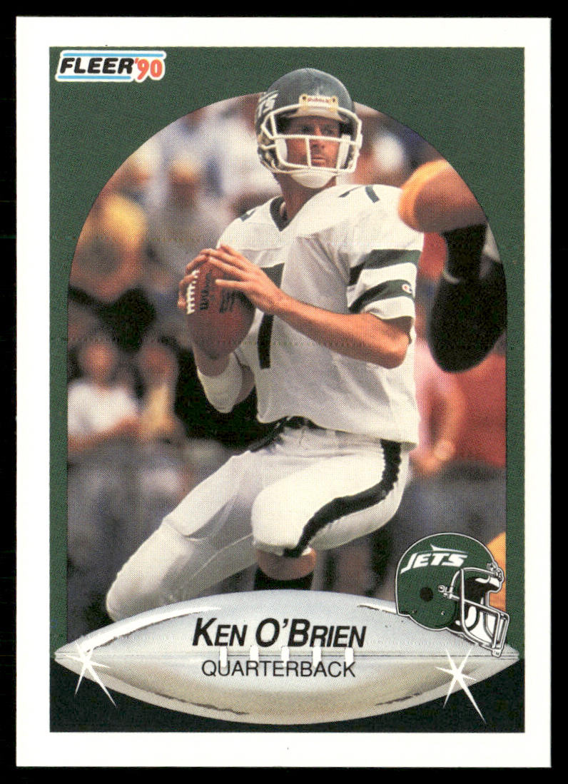 Ken O'Brien 1990 Fleer #367 New York Jets