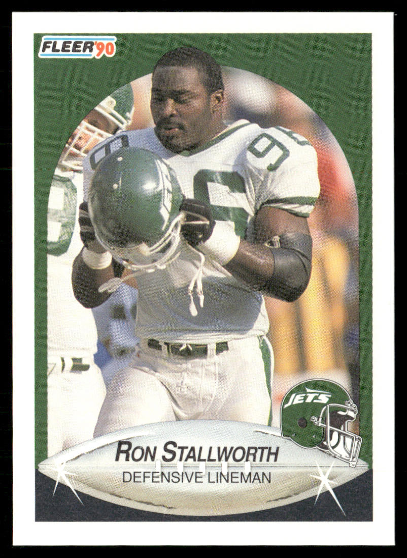 Ron Stallworth 1990 Fleer #368 RC New York Jets
