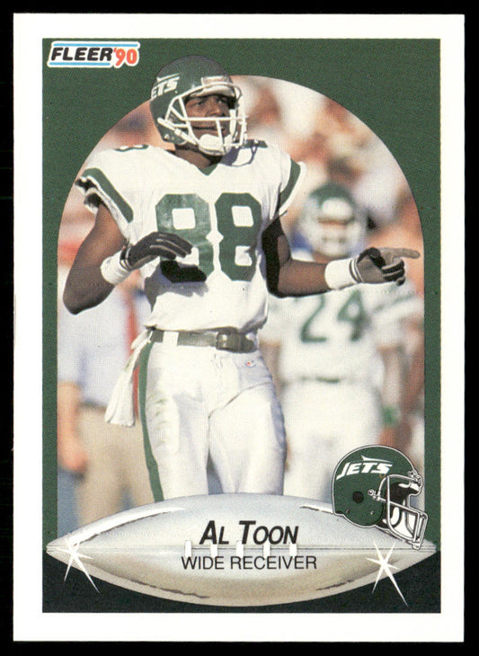 Al Toon 1990 Fleer #369 New York Jets