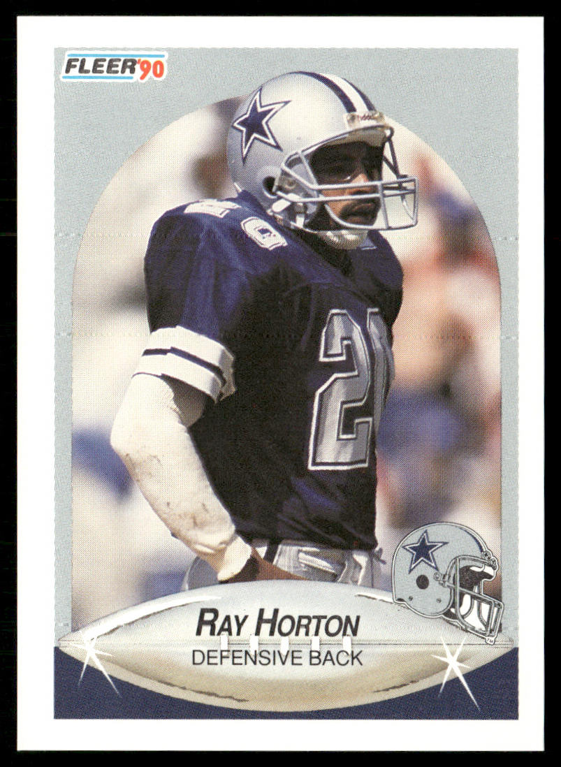Ray Horton 1990 Fleer #388 Dallas Cowboys
