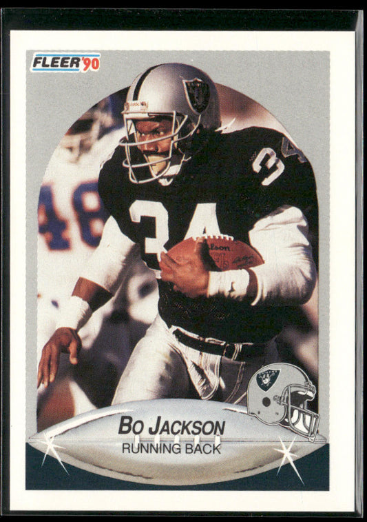 Bo Jackson 1990 Fleer #256 Los Angeles Raiders