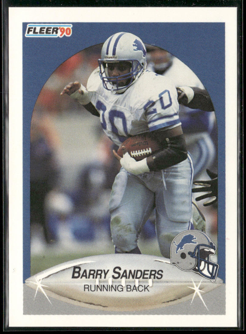 Barry Sanders 1990 Fleer #284 Detroit Lions