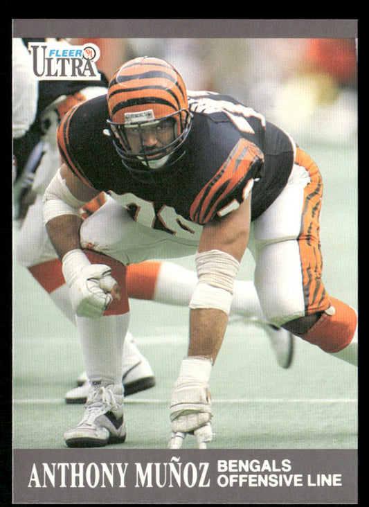 Anthony Munoz 1991 Ultra #21 Cincinnati Bengals