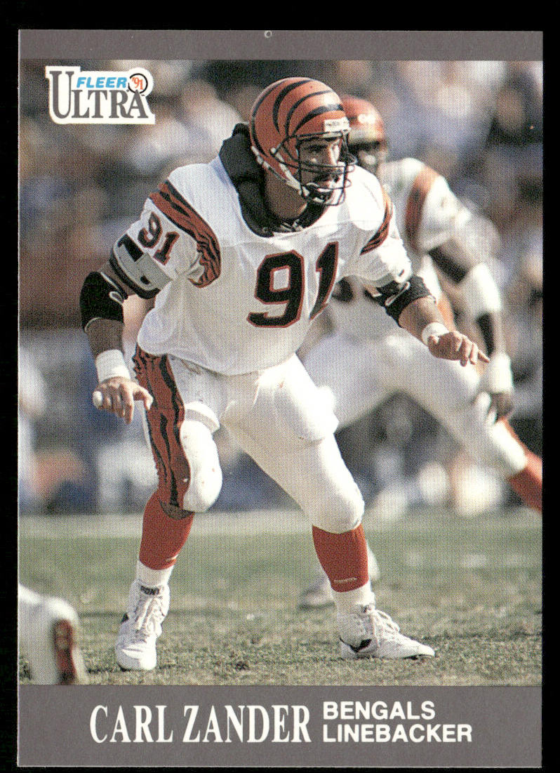Carl Zander 1991 Ultra #24 Cincinnati Bengals
