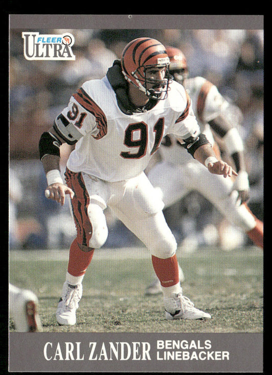 Carl Zander 1991 Ultra #24 Cincinnati Bengals