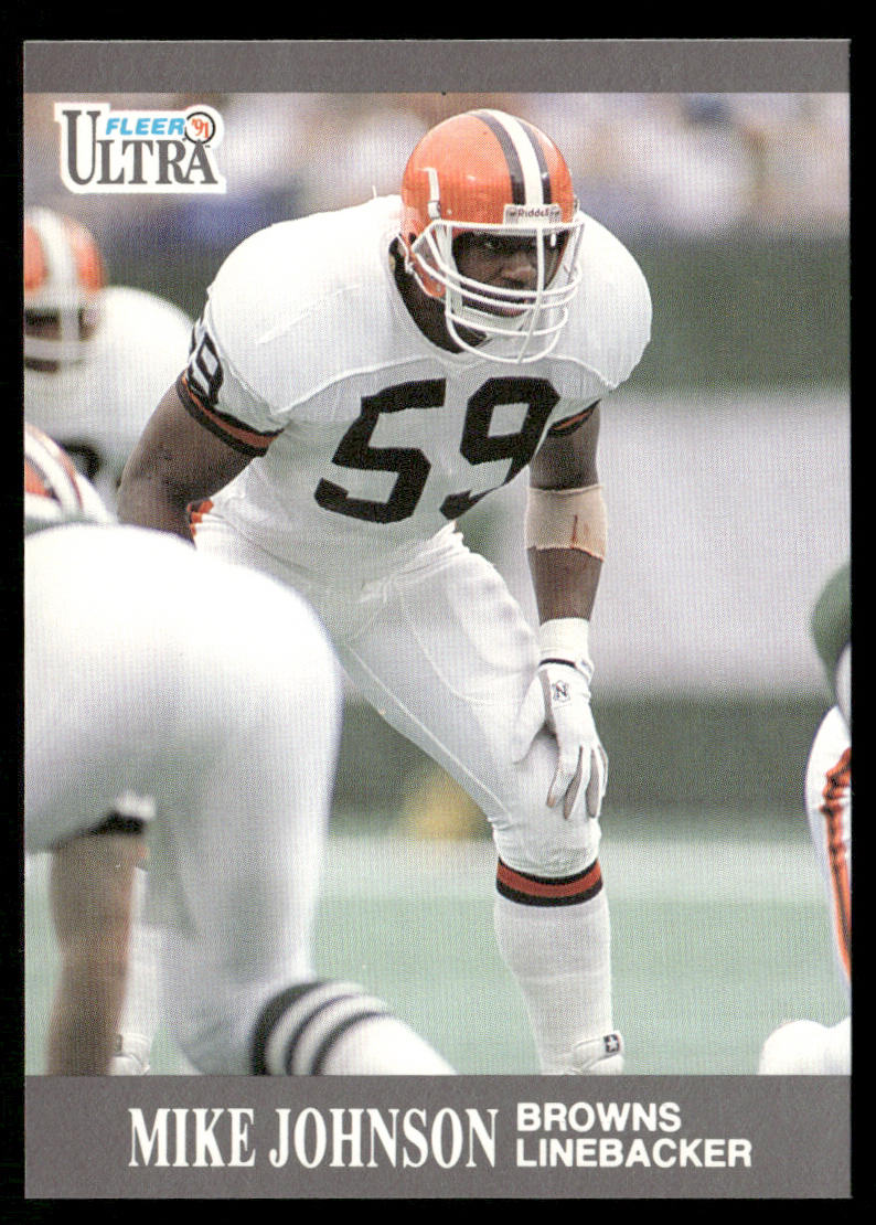 Mike Johnson 1991 Ultra #28 Cleveland Browns