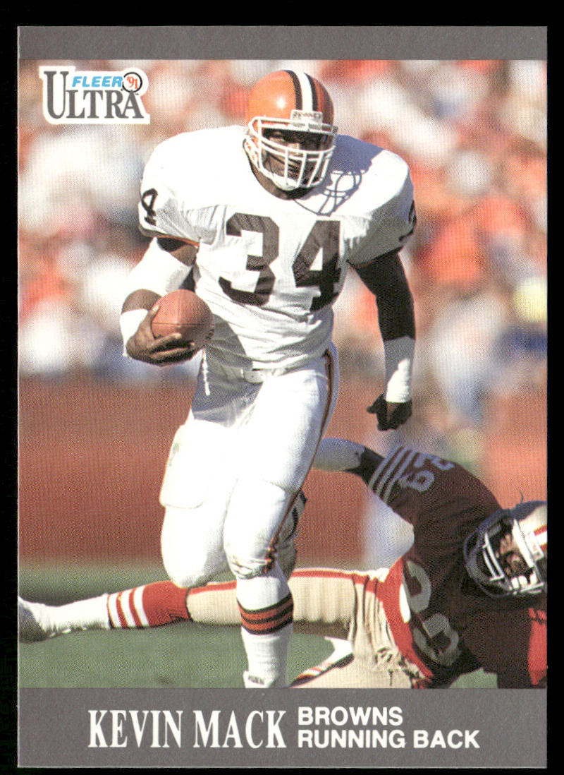 Kevin Mack 1991 Ultra #30 Cleveland Browns
