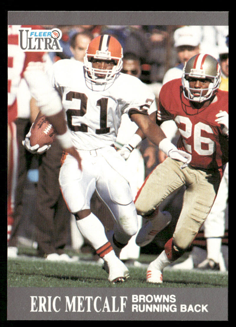 Eric Metcalf 1991 Ultra #32 Cleveland Browns