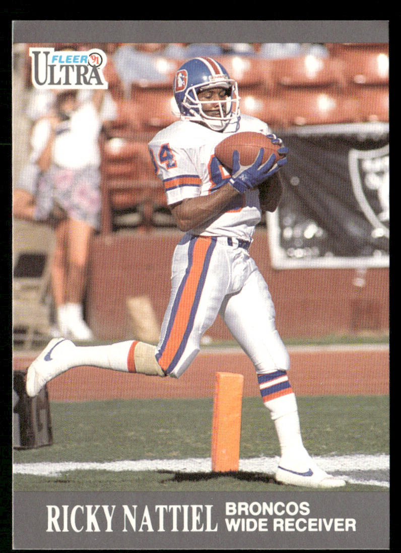 Ricky Nattiel 1991 Ultra #39 Denver Broncos