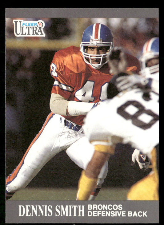 Dennis Smith 1991 Ultra #41 Denver Broncos