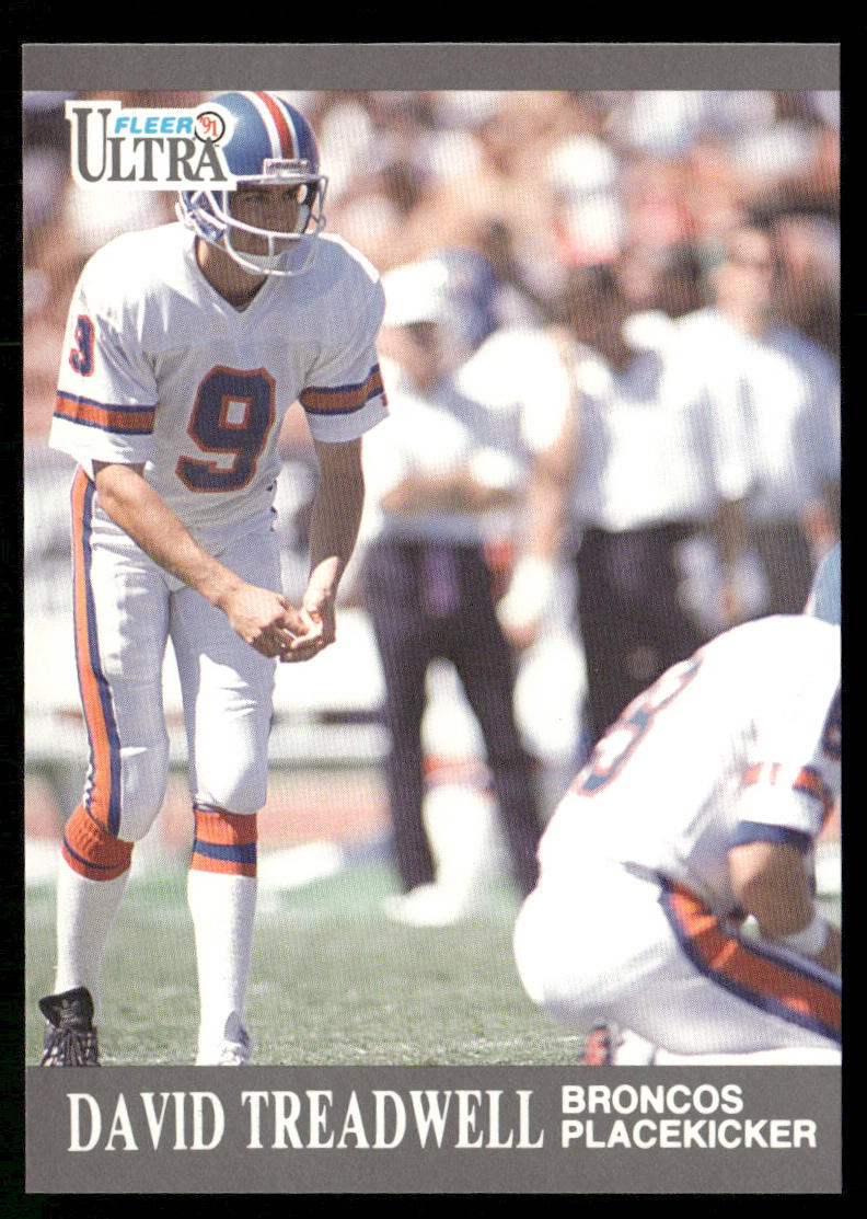 David Treadwell 1991 Ultra #42 Denver Broncos
