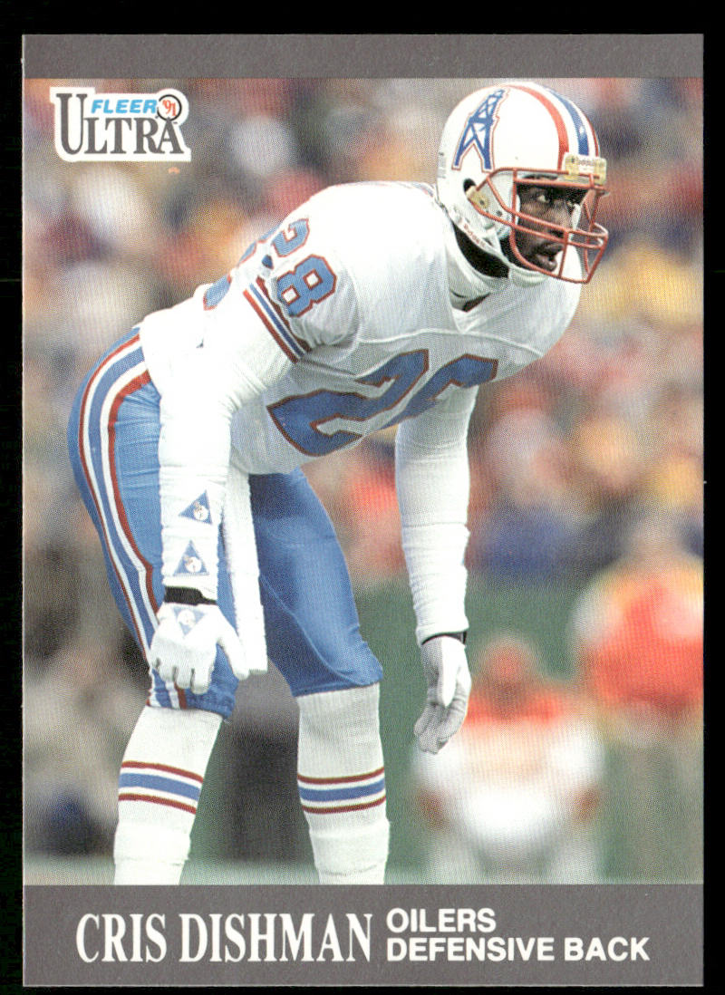 Cris Dishman 1991 Ultra #45 RC Houston Oilers