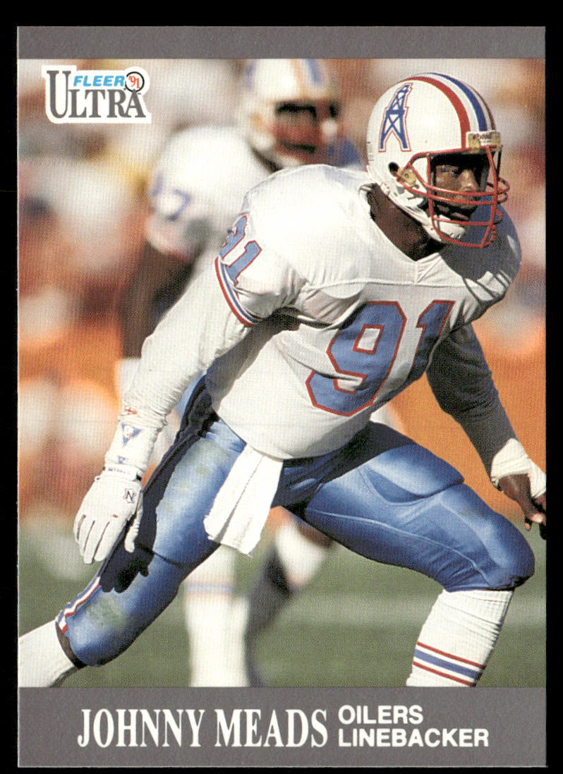 Johnny Meads 1991 Ultra #52 Houston Oilers