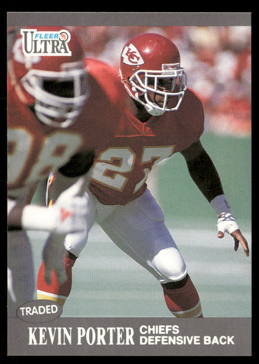 Kevin Porter 1991 Ultra #71 Kansas City Chiefs