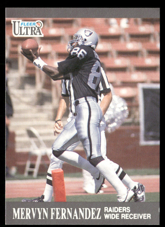 Mervyn Fernandez 1991 Ultra #78 Los Angeles Raiders