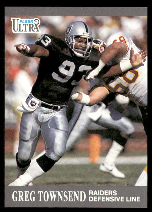Greg Townsend 1991 Ultra #85 Los Angeles Raiders