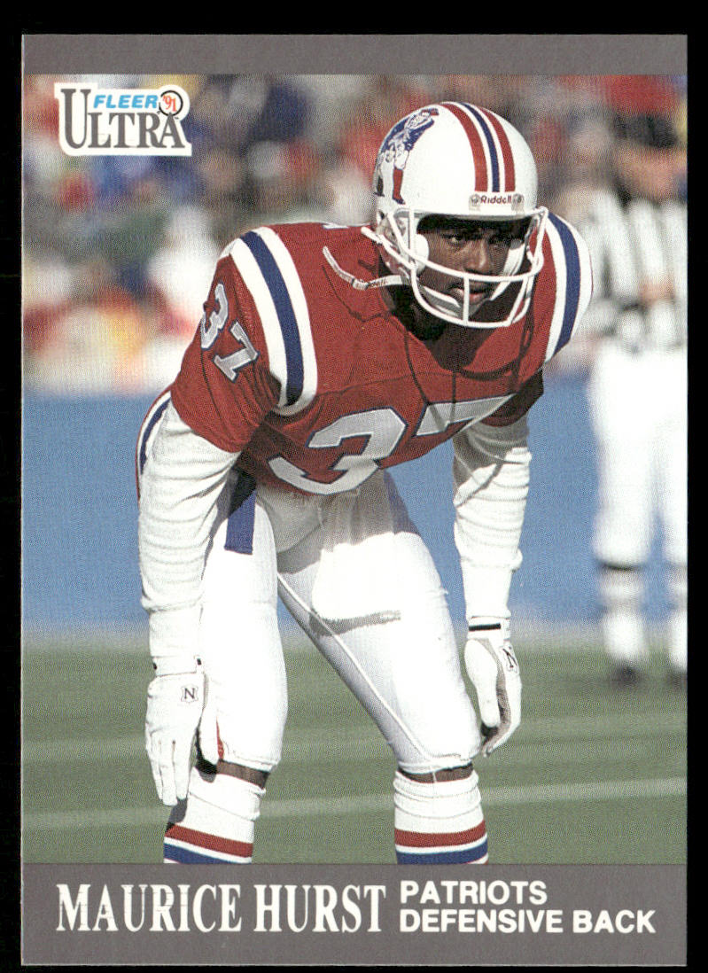 Maurice Hurst 1991 Ultra #97 New England Patriots