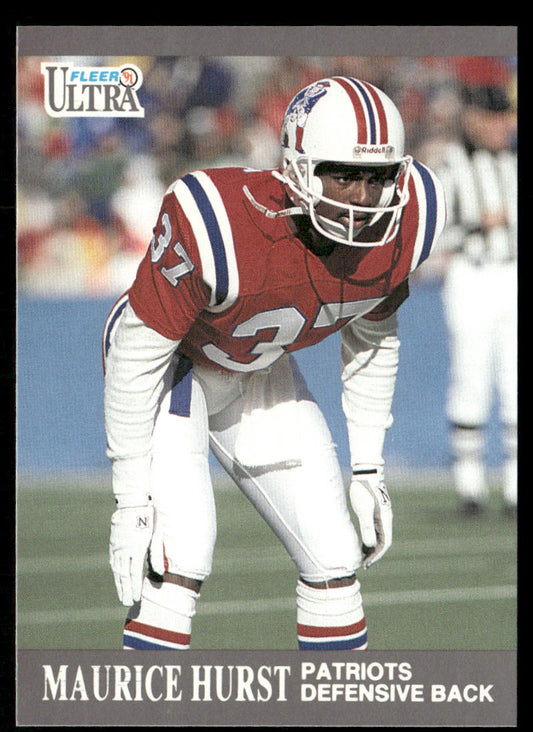 Maurice Hurst 1991 Ultra #97 New England Patriots