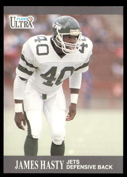 James Hasty 1991 Ultra #102 New York Jets