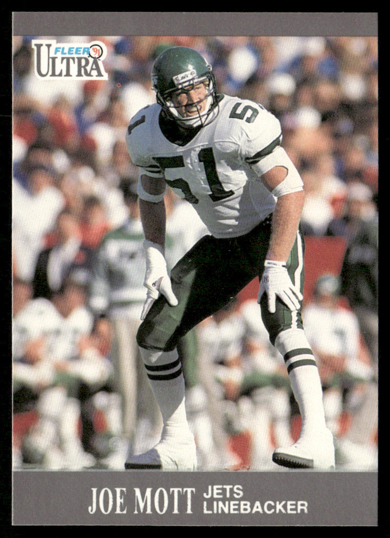 Joe Mott 1991 Ultra #105 RC New York Jets
