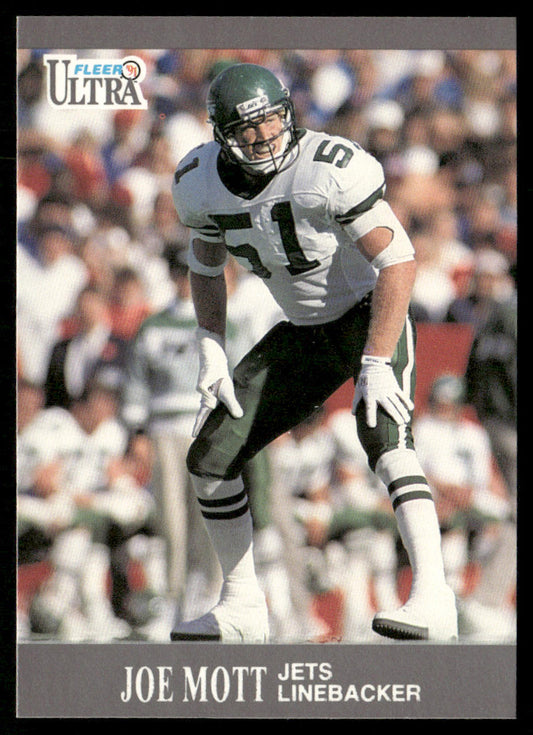 Joe Mott 1991 Ultra #105 RC New York Jets
