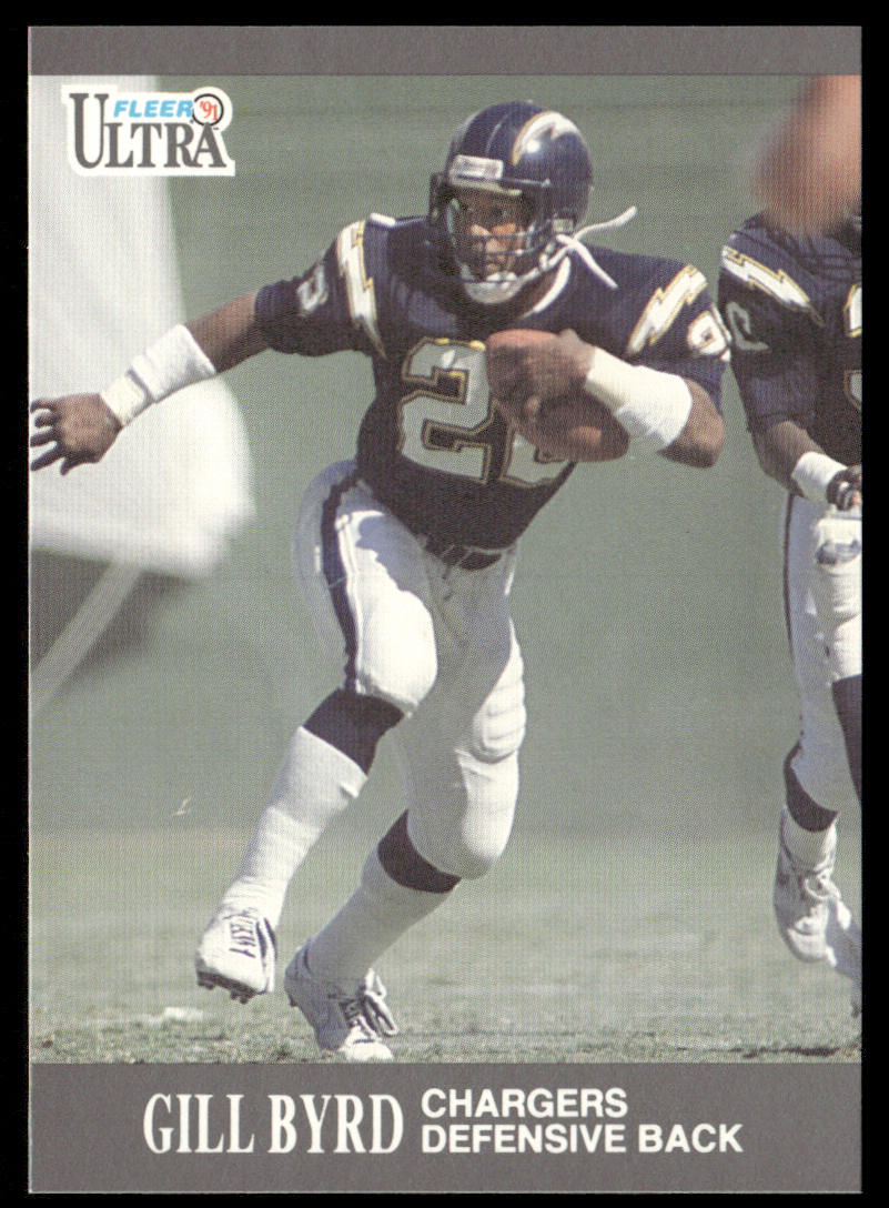 Gill Byrd 1991 Ultra #121 San Diego Chargers