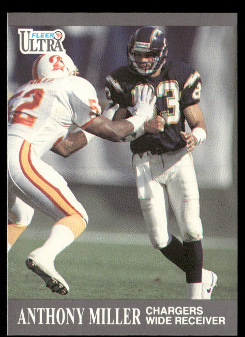 Anthony Miller 1991 Ultra #125 San Diego Chargers