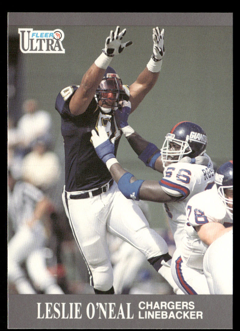 Leslie O'Neal 1991 Ultra #126 San Diego Chargers