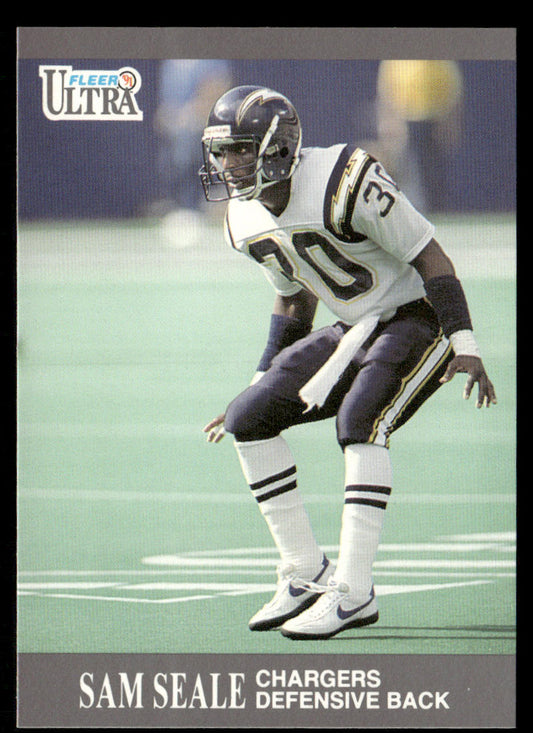 Sam Seale 1991 Ultra #128 RC San Diego Chargers