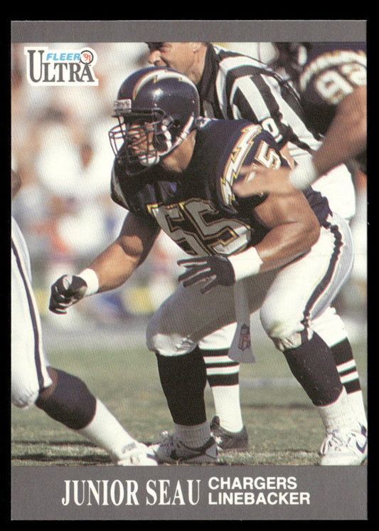 Junior Seau 1991 Ultra #129 San Diego Chargers