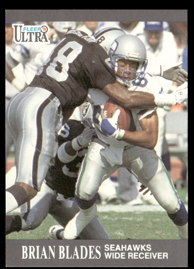 Brian Blades 1991 Ultra #132 Seattle Seahawks