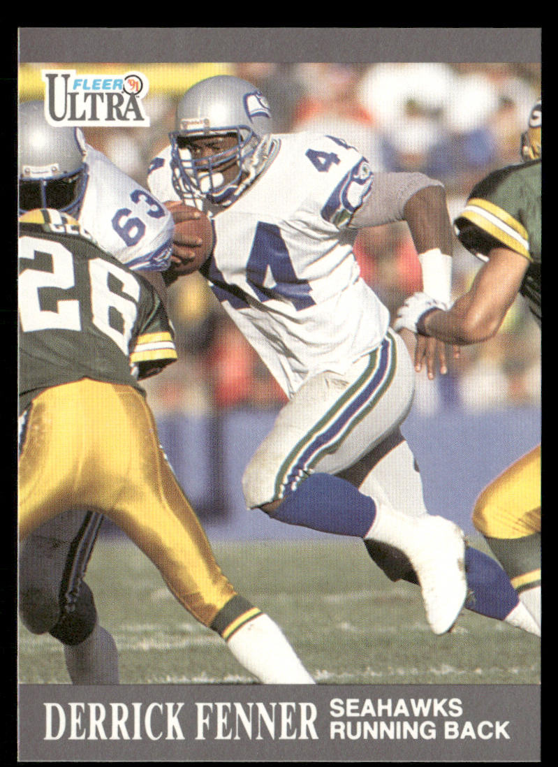 Derrick Fenner 1991 Ultra #134 Seattle Seahawks